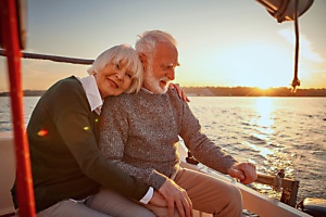 older couple enjoying retirement